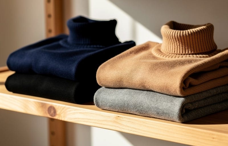 Quelle matière pour un col roulé qui a du style