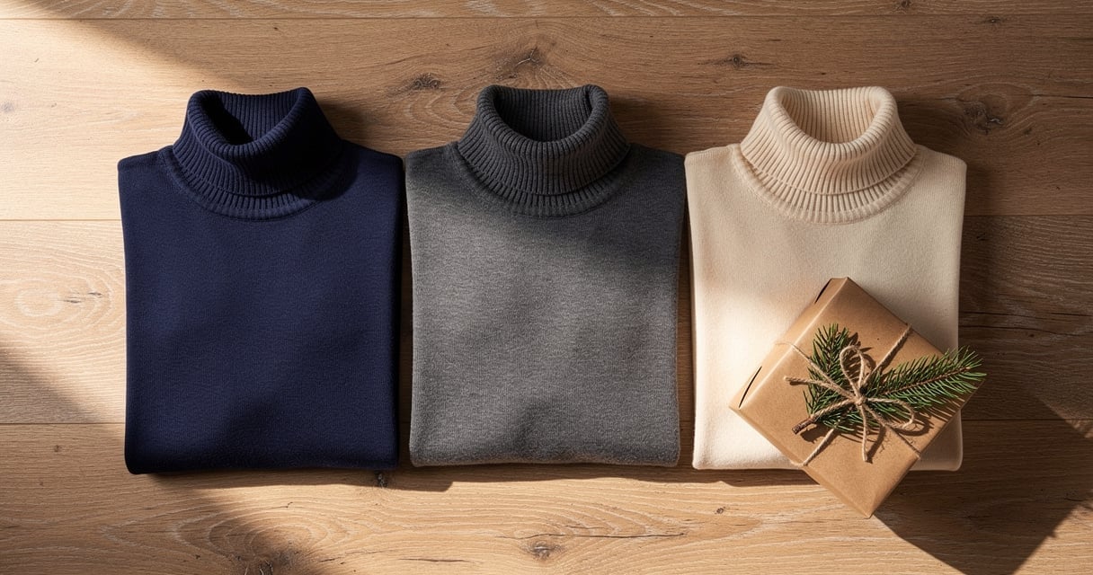 Sélection de sous-pulls homme pliés à offrir en cadeau pour l hiver