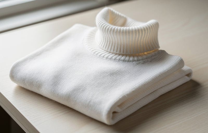 Choisir la bonne matière pour un pull blanc col roulé